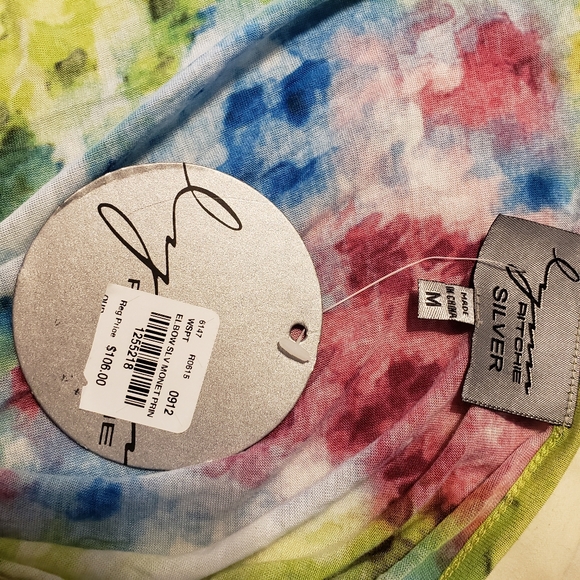 Lynn Ritchie Silver Tank NWT - Picture 3 of 3